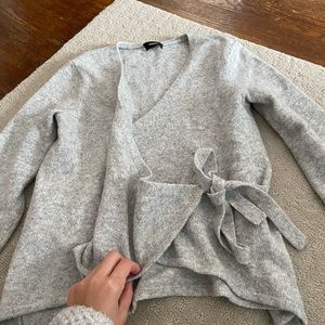 Theory wrapped cardigan
